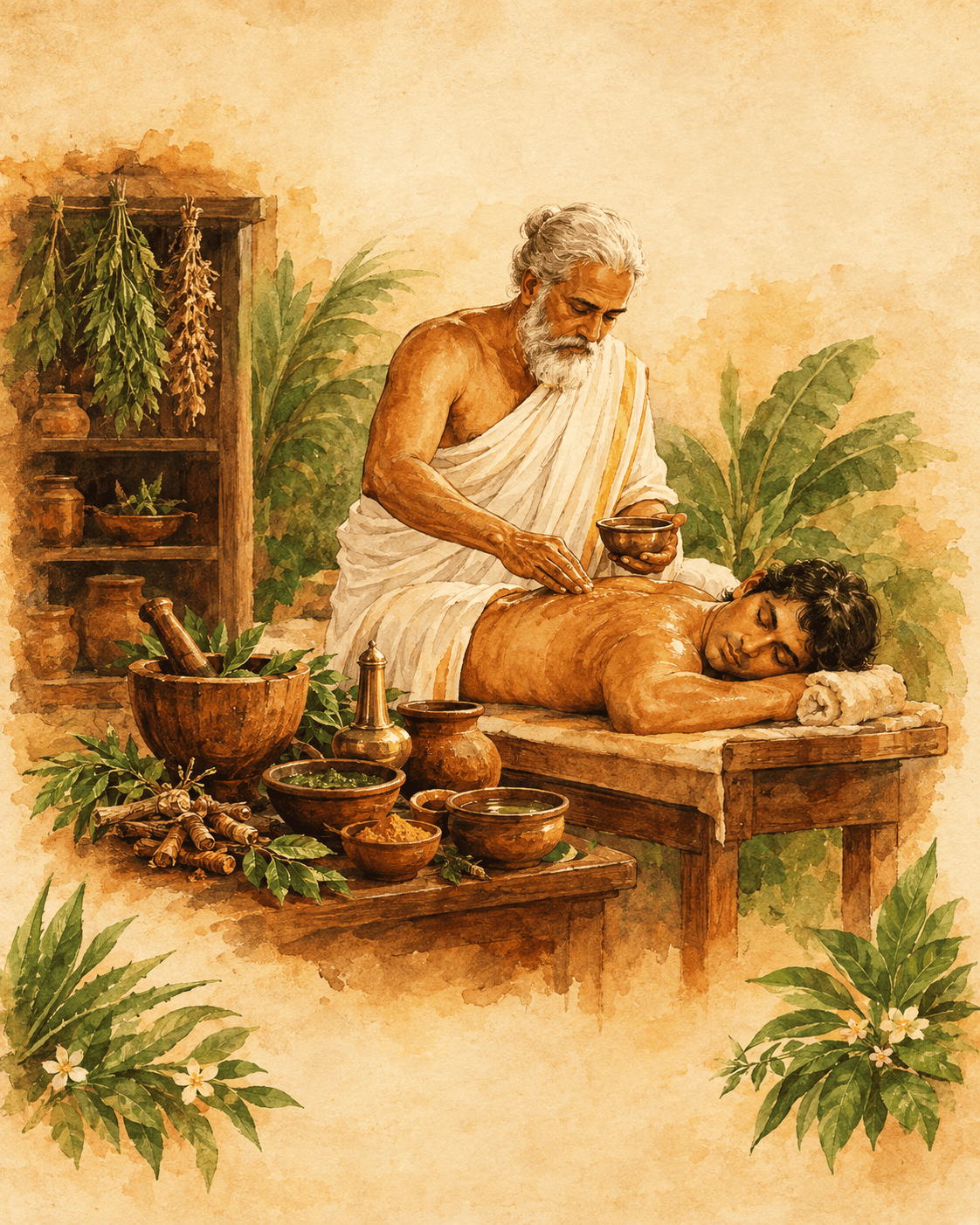 Gathara Ayurveda traditional herbal treatment