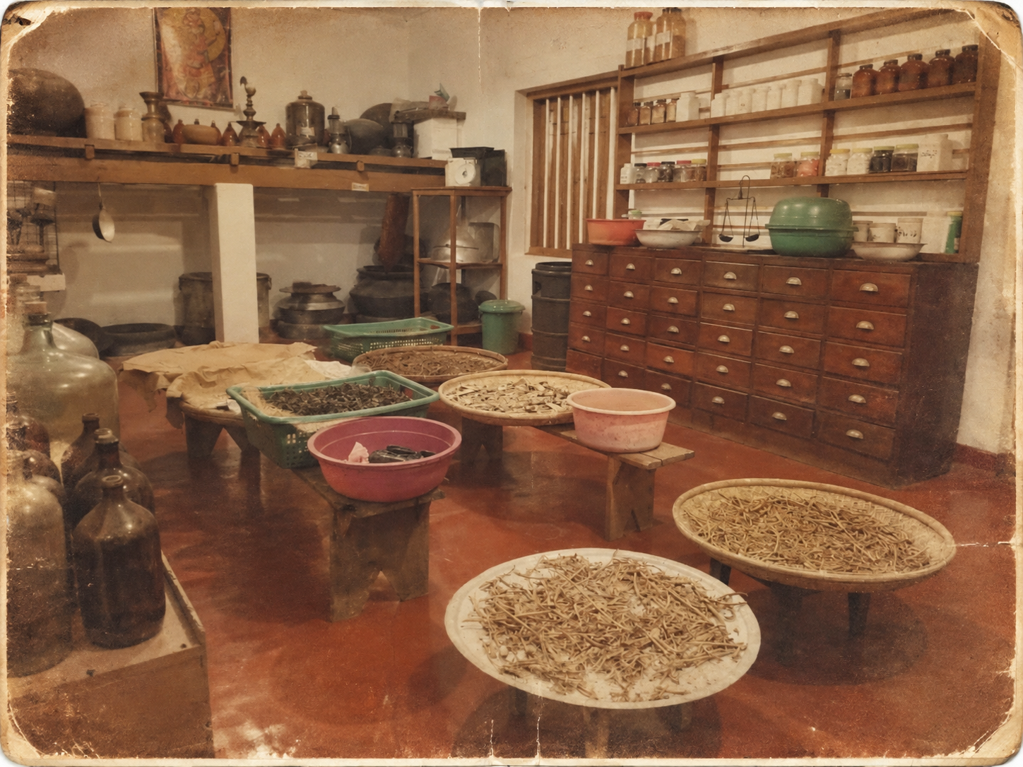 Gathara Wedagedara traditional Ayurvedic family dispensary